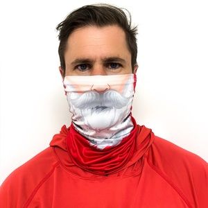 Christmas Santa 🎅🏻 Dry Fit Face Mask Holiday